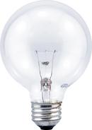 Sylvania Clear G25 Incandescent Light Bulb with Medium Base (Pack of 6) 