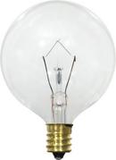 25W G16 1/2 Incandescent Light Bulb with Candelabra Base (Pack of 24)