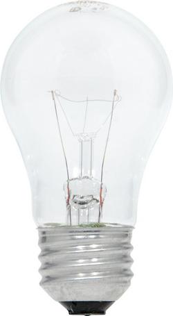 40W A15 Incandescent Light with Medium E-26 Base 2850 Kelvin Bulb (Pack of 24)