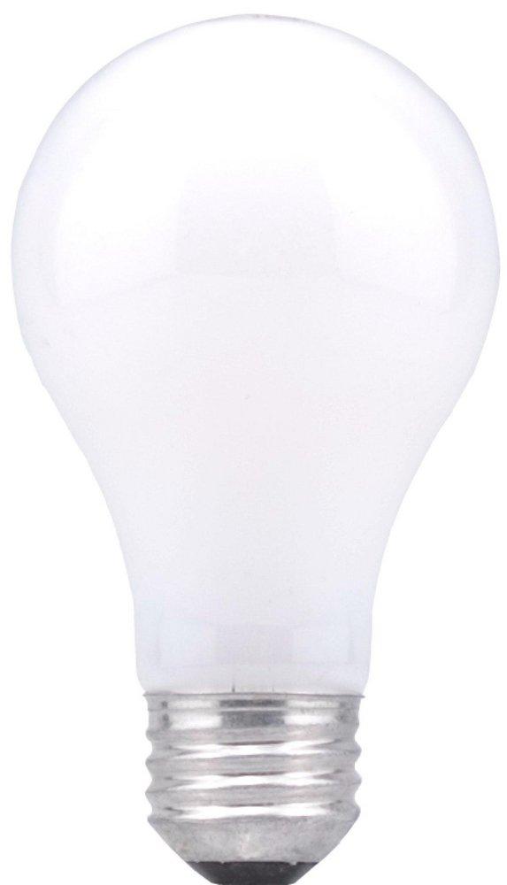 Sylvania Inside Frost A19 Incandescent Light Bulb with Medium Base (Pack of 4) 