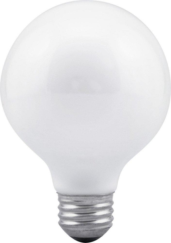Sylvania Soft White G25 Incandescent Light Bulb with Medium Base (Pack of 3) 