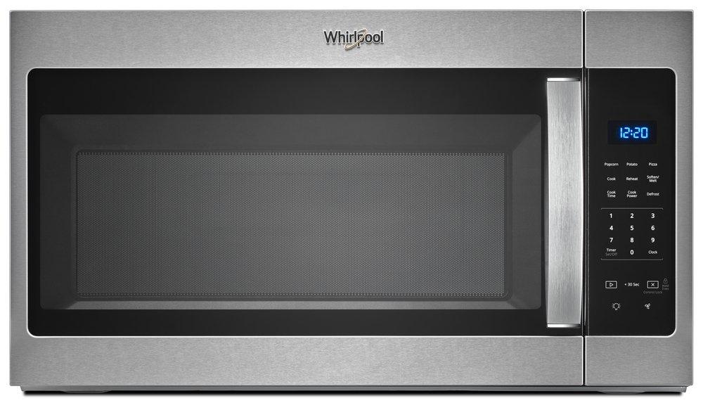 Whirlpool Stainless Steel 1.7 cu. ft. 1000 W Updraft Over-the-Range Microwave 