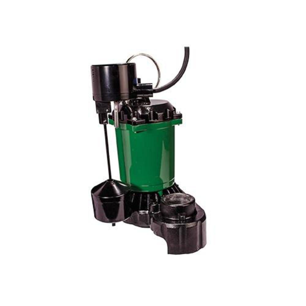 1/3 HP 115V Cast Iron Submersible Sump Pump 