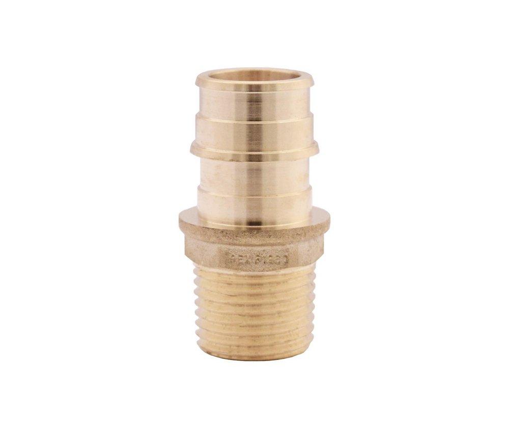 Legend Valve & Fitting Brass PEX Expansion x MPT Adapter 