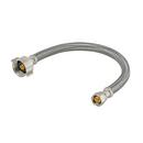3/8 in x 7/8 in. x 9 in. Braided Stainless Toilet Flexible Water Connector