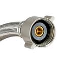 EZ-FLO Stainless 3/8 x 7/8 in. Compression Stainless Steel Flexible Closet Water Connector 