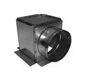 12 x 12 x 8 in. Duct Square-To-Round