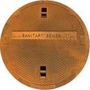 30 in. Reversible Cast Iron Sanitary Sewer Lid Only