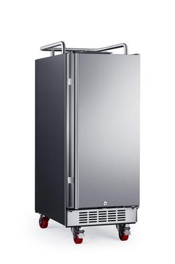 Slim Convertible Kegerator/Refrigerator - 15 in. Width