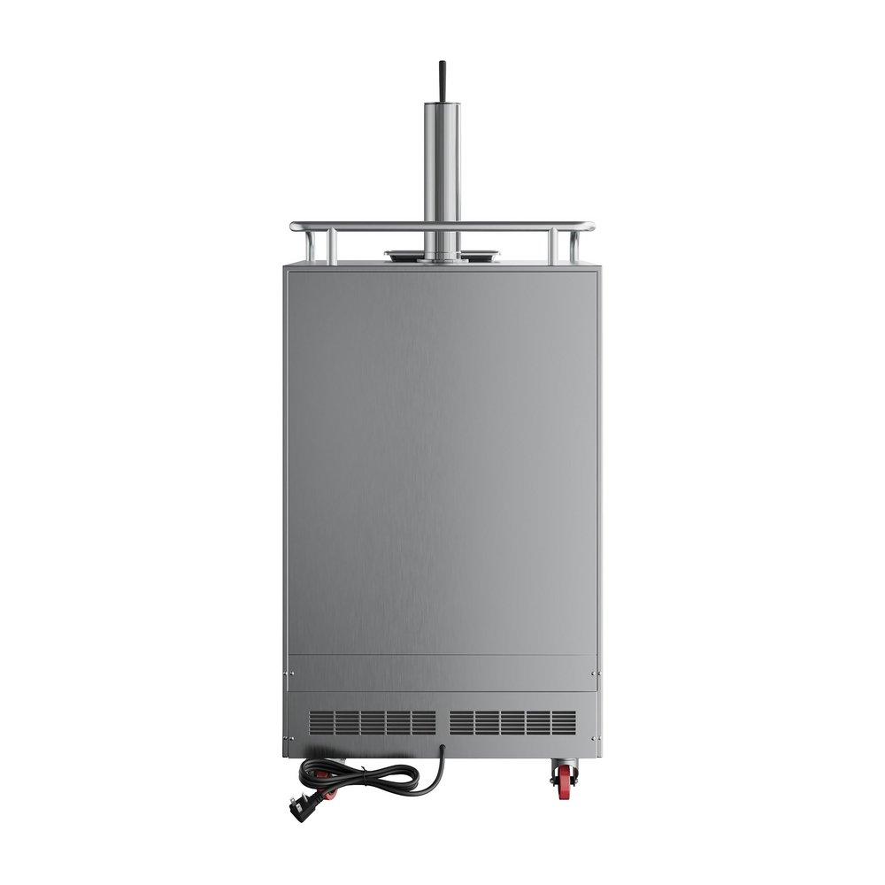 Edgestar Stainless Steel 23-7/8 in. Kegerator Conversion Refrigerator 