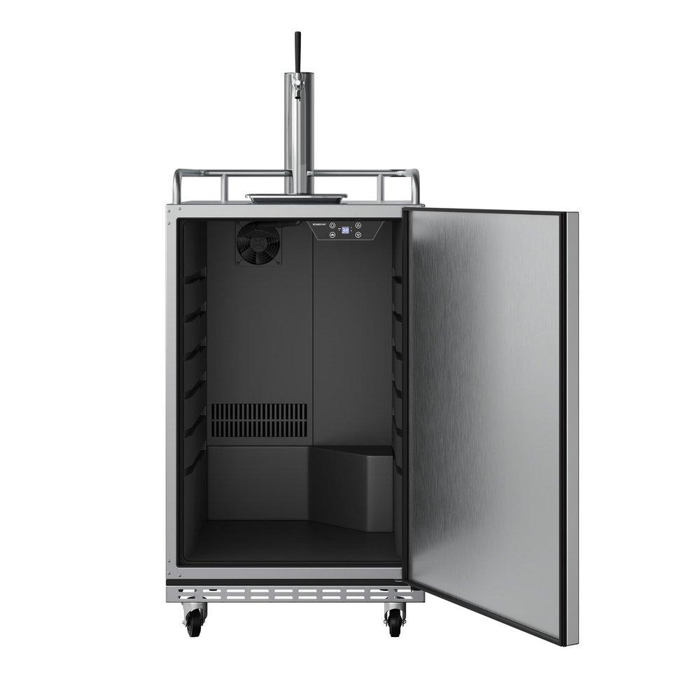 Edgestar Stainless Steel 23-7/8 in. Kegerator Conversion Refrigerator 