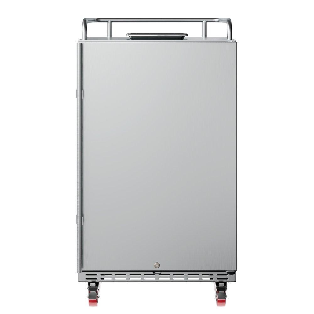 Edgestar Stainless Steel 23-7/8 in. Kegerator Conversion Refrigerator 