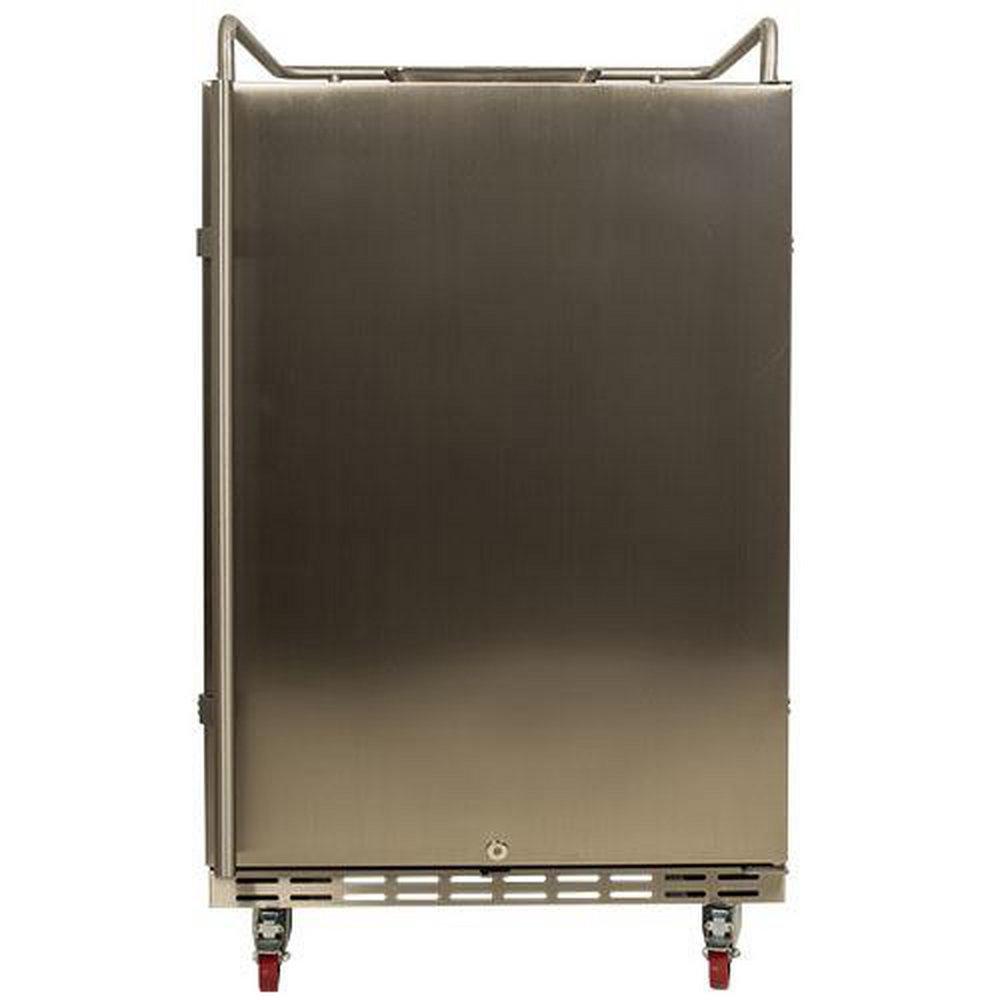 Edgestar Stainless Steel 23-7/8 in. Kegerator Conversion Refrigerator 