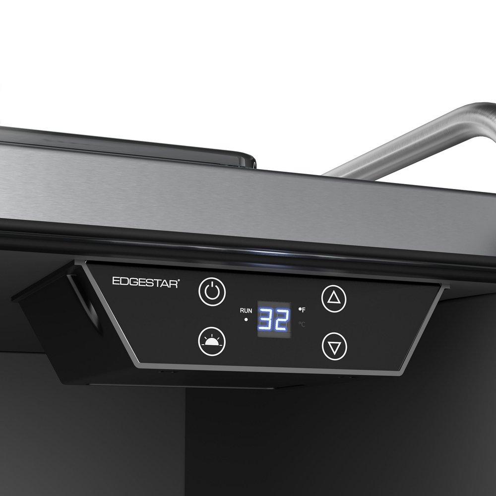 Edgestar Stainless Steel 23-7/8 in. Kegerator Conversion Refrigerator 