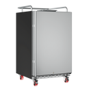Edgestar Stainless Steel 23-7/8 in. Kegerator Conversion Refrigerator 