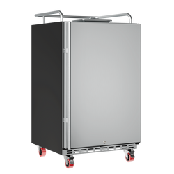 23-7/8 in. Kegerator Conversion Refrigerator in Stainless Steel