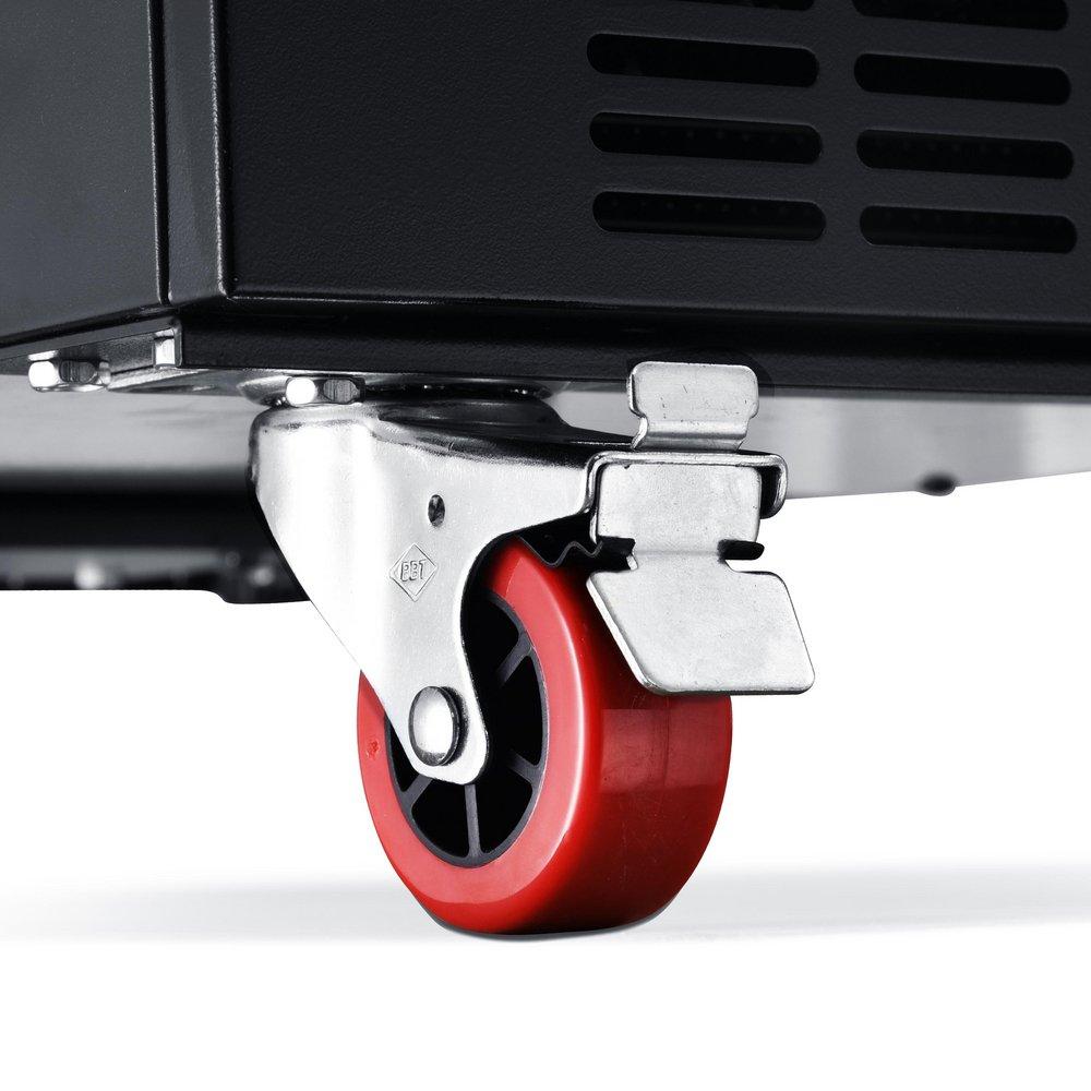 Edgestar Black 15 in. Built-in and Freestanding Undercounter Kegerator Conversion Refrigerator 