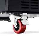 Edgestar Black 15 in. Built-in and Freestanding Undercounter Kegerator Conversion Refrigerator 