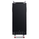 Edgestar Black 15 in. Built-in and Freestanding Undercounter Kegerator Conversion Refrigerator 