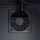 Edgestar Black 15 in. Built-in and Freestanding Undercounter Kegerator Conversion Refrigerator 