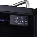 Edgestar Black 15 in. Built-in and Freestanding Undercounter Kegerator Conversion Refrigerator 