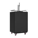 24 in. Built-in or Freestanding Conversion Refrigerator in Black