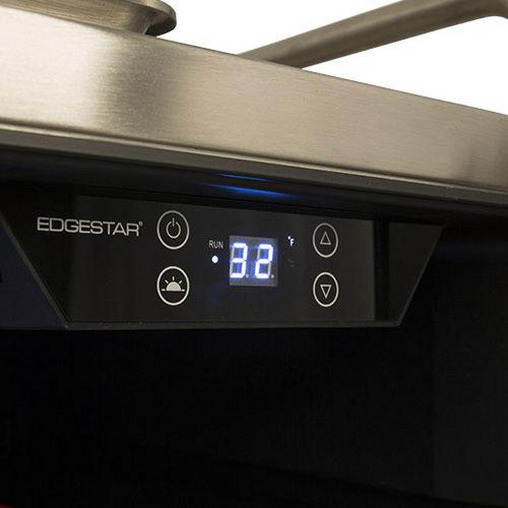 24 in. Built-in or Freestanding Conversion Refrigerator in Black 