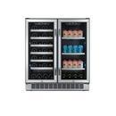 29-1/2 in. 6.64 cu. ft. Beverage Cooler in Stainless Steel