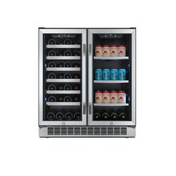 29-1/2 in. 6.64 cu. ft. Beverage Cooler in Stainless Steel