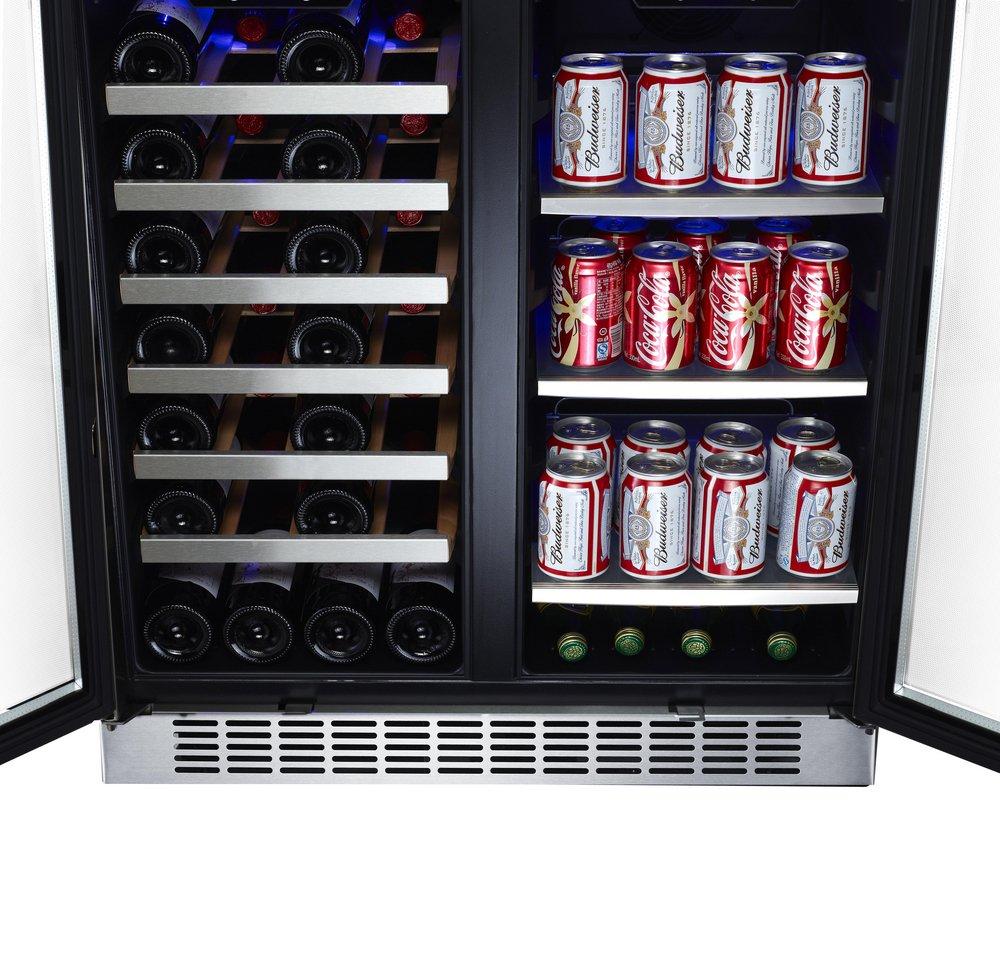 Edgestar Stainless Steel 29-1/2 in. 6.64 cu. ft. Beverage Cooler 