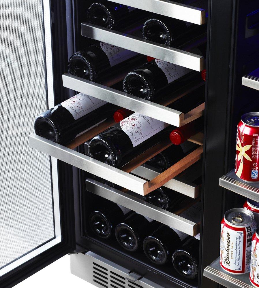 Edgestar Stainless Steel 29-1/2 in. 6.64 cu. ft. Beverage Cooler 