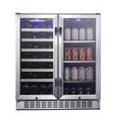 Edgestar Stainless Steel 29-1/2 in. 6.64 cu. ft. Beverage Cooler 