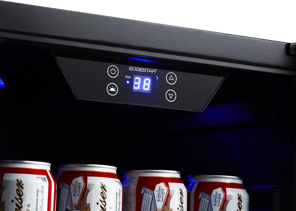 Edgestar Stainless Steel 29-1/2 in. 6.64 cu. ft. Beverage Cooler 