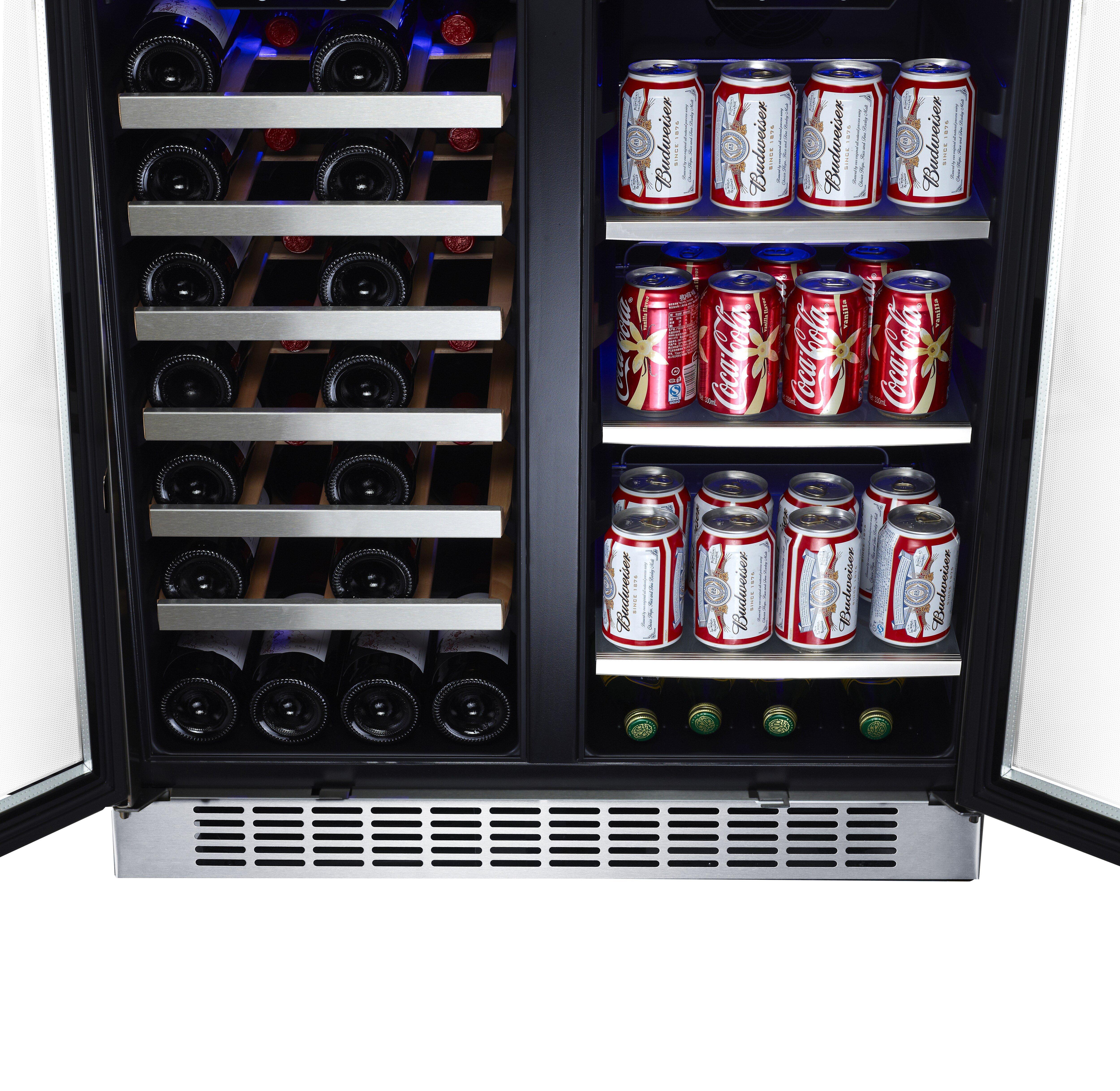 Edgestar Stainless Steel 29-1/2 in. 6.64 cu. ft. Beverage Cooler 