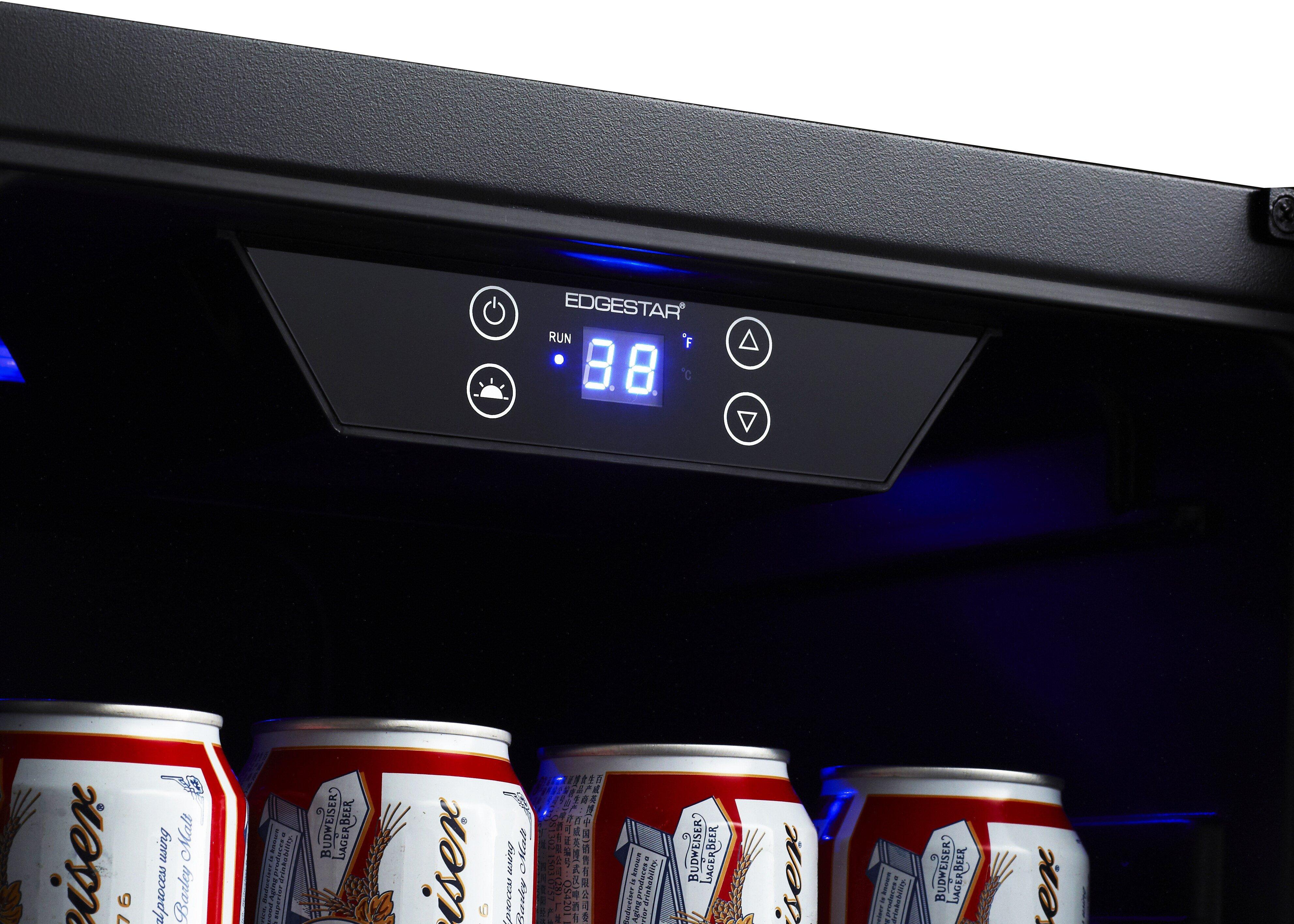 Edgestar Stainless Steel 29-1/2 in. 6.64 cu. ft. Beverage Cooler 
