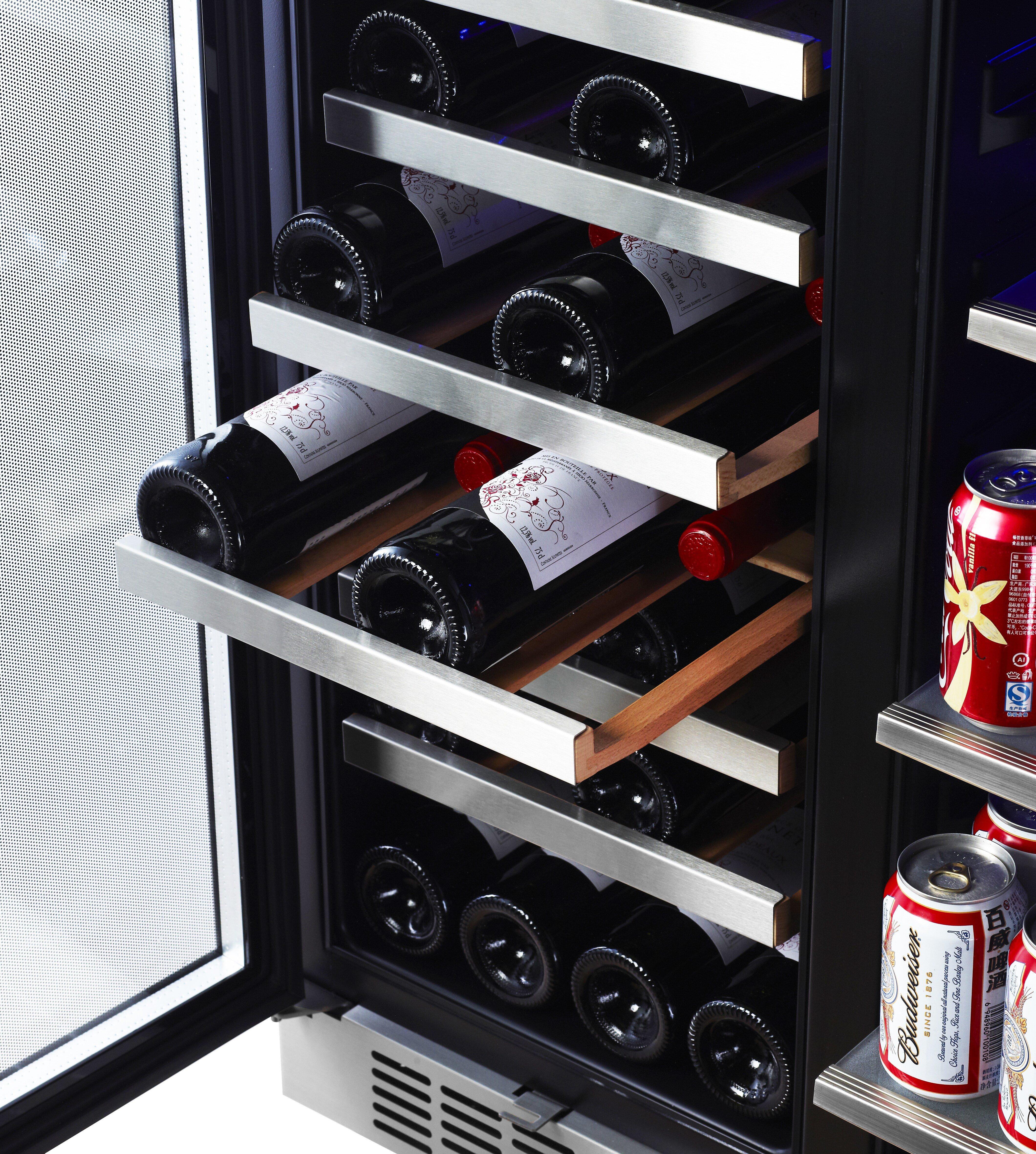 Edgestar Stainless Steel 29-1/2 in. 6.64 cu. ft. Beverage Cooler 
