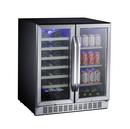 Edgestar Stainless Steel/Black 29-1/2 in. 6.64 cu. ft. Beverage Cooler 