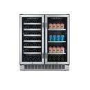Edgestar Stainless Steel 29-1/2 in. 6.64 cu. ft. Beverage Cooler 