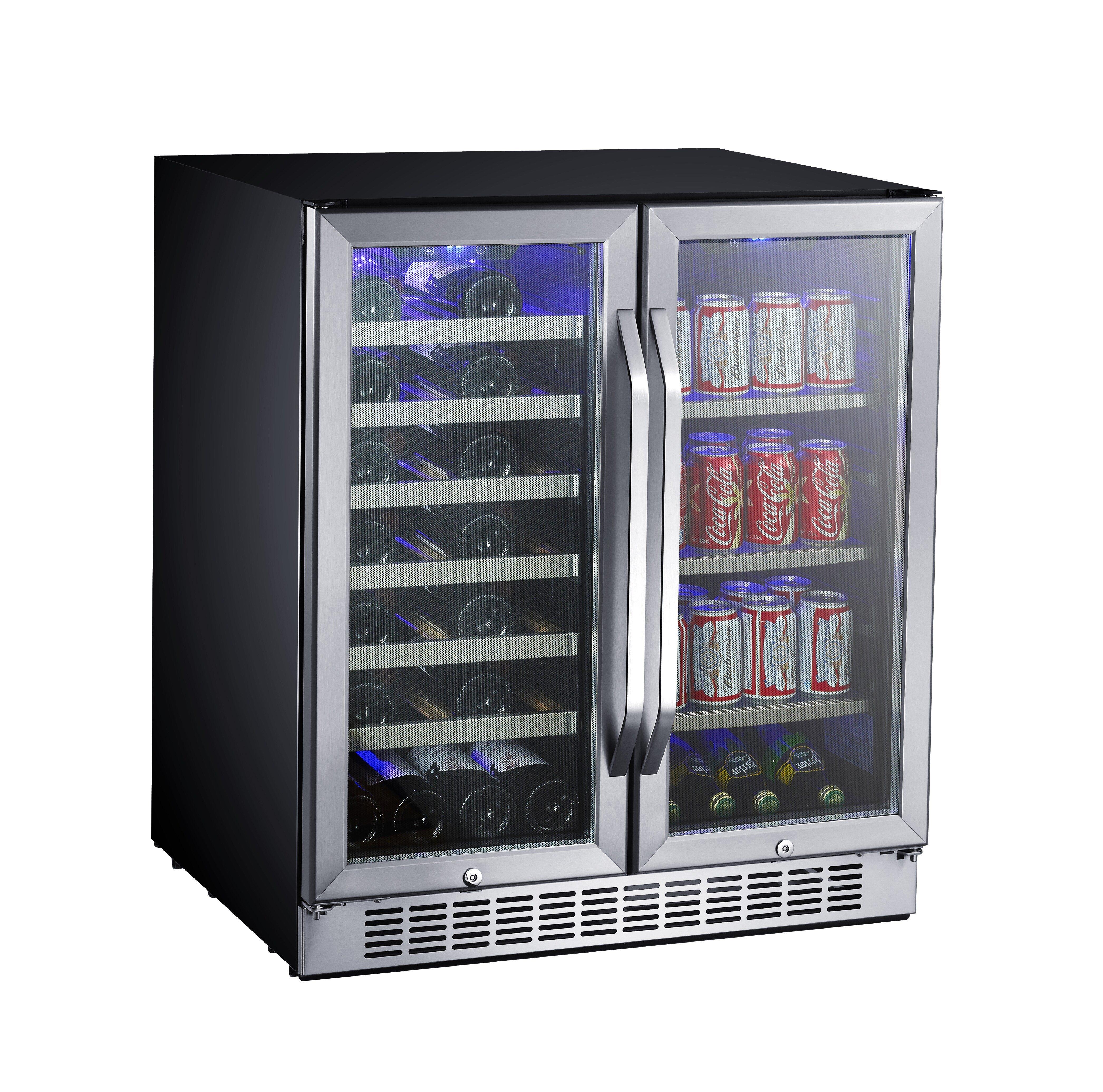 Edgestar Stainless Steel 29-1/2 in. 6.64 cu. ft. Beverage Cooler 
