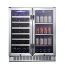 Edgestar Stainless Steel 29-1/2 in. 6.64 cu. ft. Beverage Cooler 