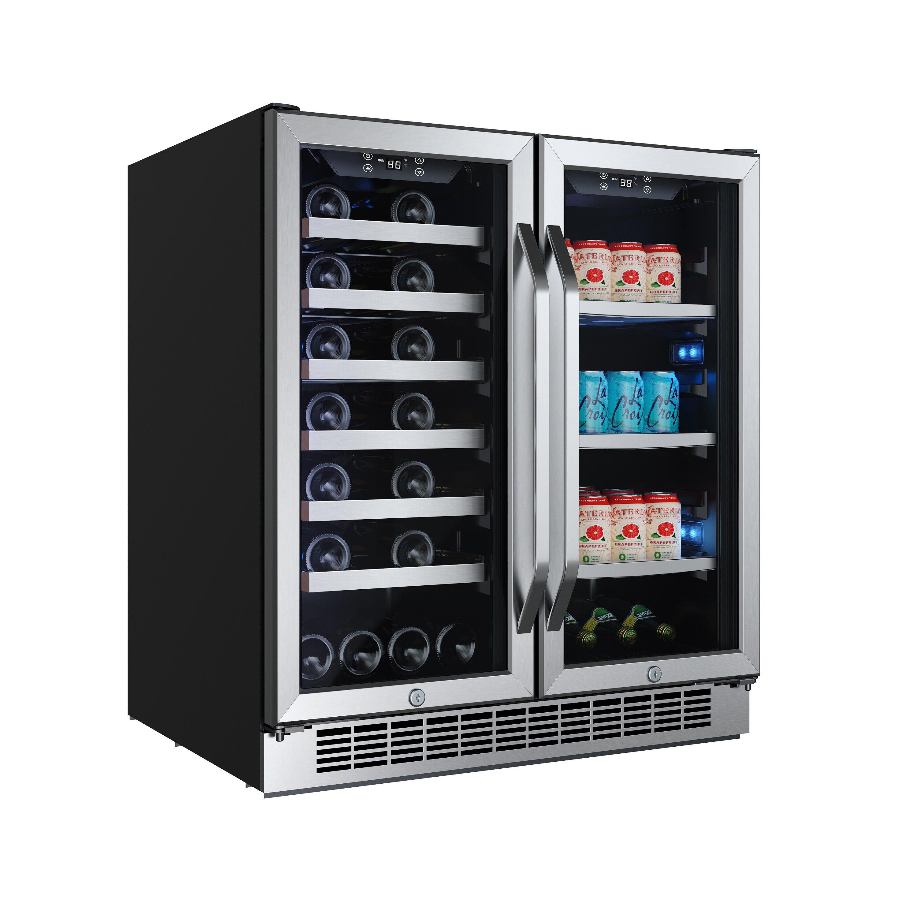 Edgestar Stainless Steel 29-1/2 in. 6.64 cu. ft. Beverage Cooler 