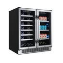 Edgestar Stainless Steel 29-1/2 in. 6.64 cu. ft. Beverage Cooler 