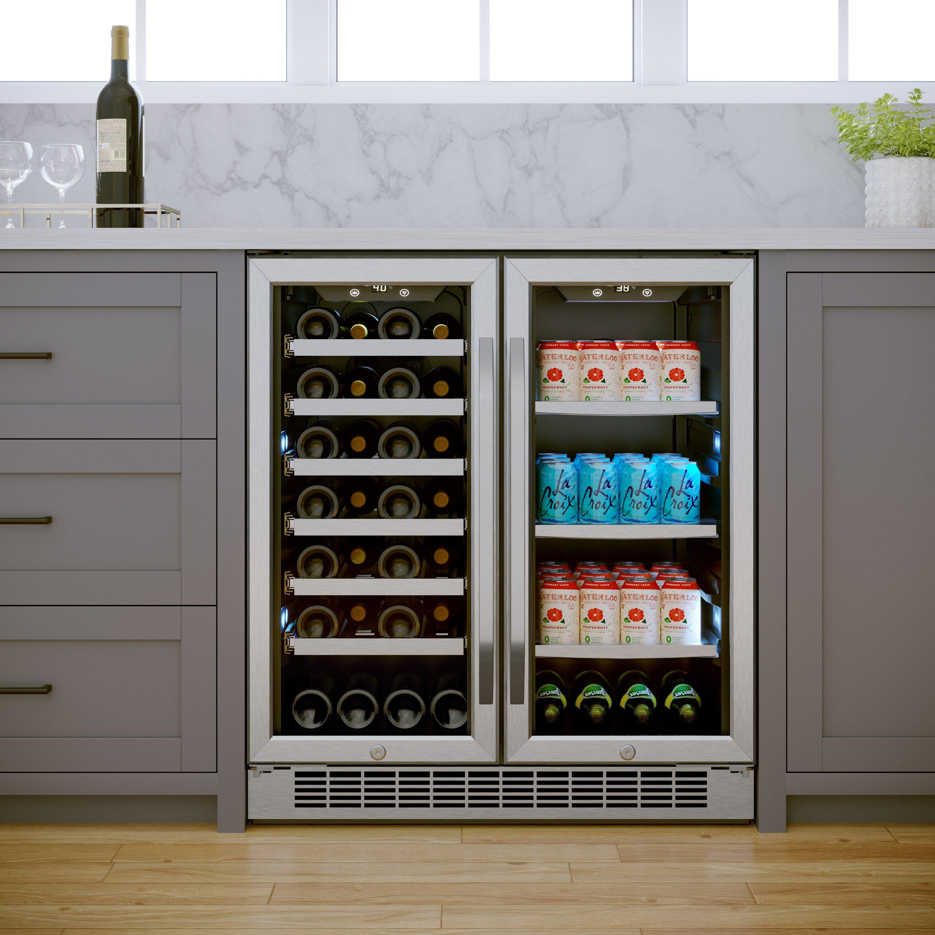 Edgestar Stainless Steel 29-1/2 in. 6.64 cu. ft. Beverage Cooler 