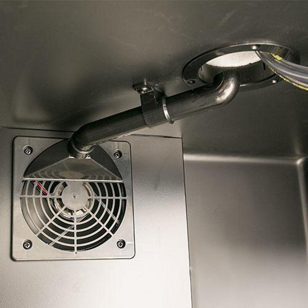 Edgestar Stainless Steel 23-7/8 in. Kegerator Conversion Refrigerator 