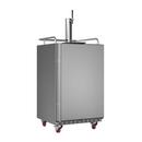 23-7/8 in. Kegerator Conversion Refrigerator in Stainless Steel