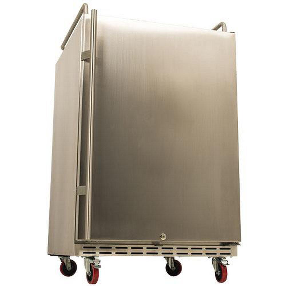 Edgestar Stainless Steel 23-7/8 in. Kegerator Conversion Refrigerator 