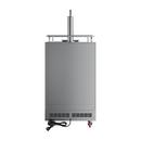 Edgestar Stainless Steel 23-7/8 in. Kegerator Conversion Refrigerator 