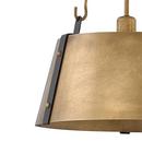 Hinkley Rustic Brass 100W 1-Light Medium E-26 Incandescent Pendant 