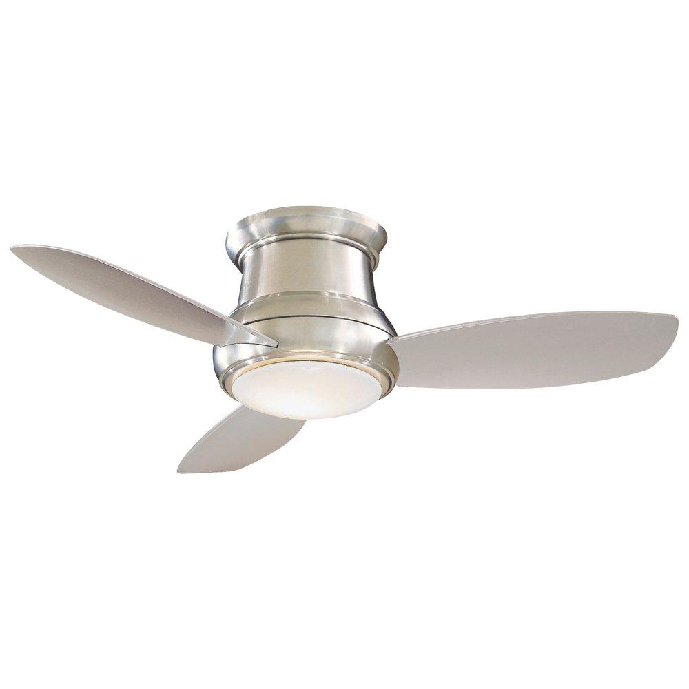 Minka Aire Brushed Nickel 44 in. 3 Blade Indoor Ceiling Fan 