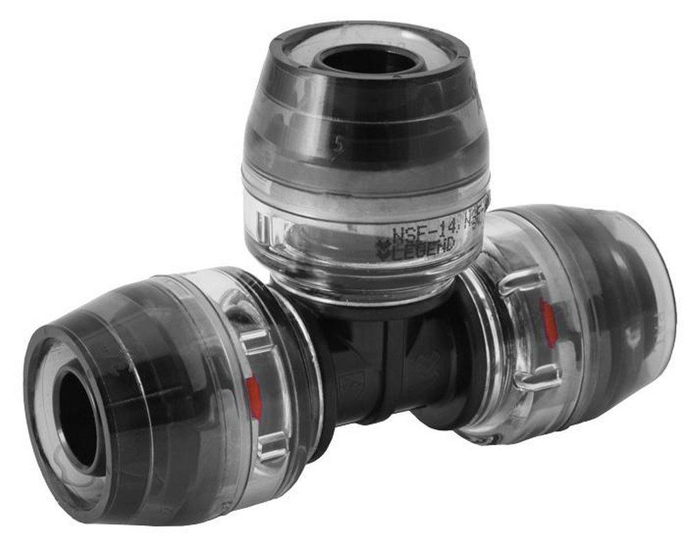 Legend Valve & Fitting Plastic PEX Push Tee 